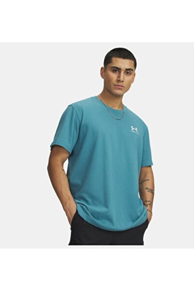 Under Armour Erkek UA LOGO EMB Heavyweight Kısa Kollu T-shirt 1373997-466