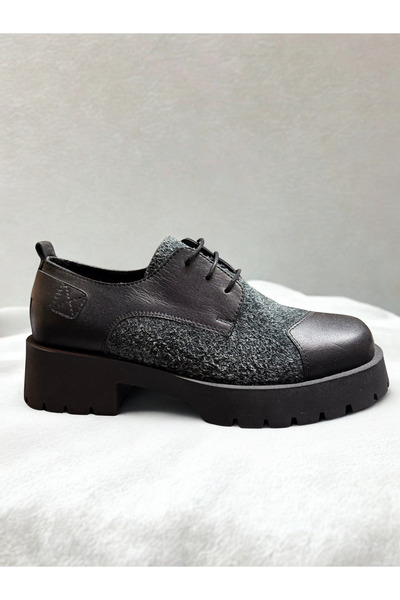 HAŞİM Genuine leather daily women's shoes