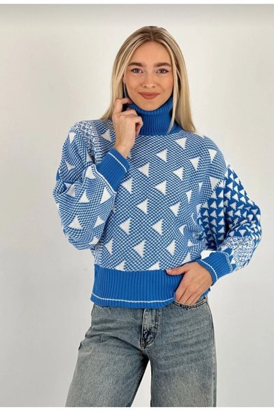 Butik High-Necked Knitwear Sweater