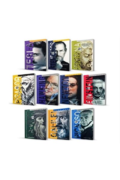 Venedik Yayınları Dünya Dahiler Seti 10 Kitap / Yusuf Aydın