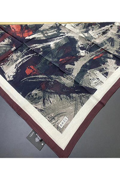 Akel Viscon Cotton Patterned Spring Scarf 3012-04