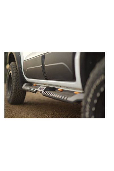 TMZ Garage Ford Ranger 2012-2022 LED’li (4x4 YAZILI) Yan Basamak Takımı | Dem...