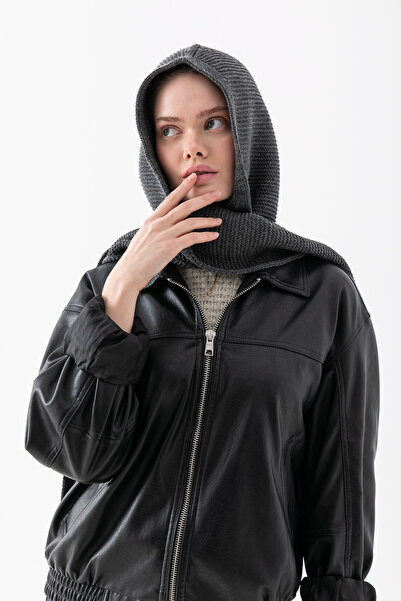 Wega Moda Hooded Thick Scarf Balaclava Women — Knitwear Hood Scarf |   Soft T...