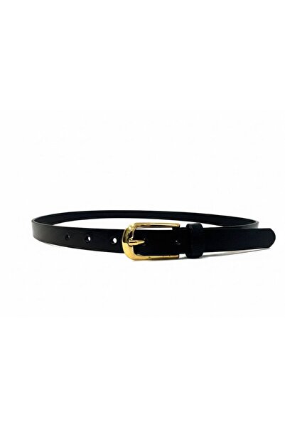 addy 100% Genuine Leather Black Women's Belt