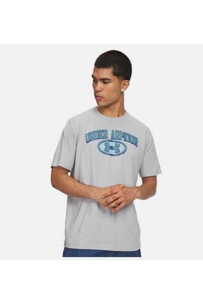 Under Armour Erkek UA Wordmark Locker Tag Kısa Kollu T-Shirt 6012778-011