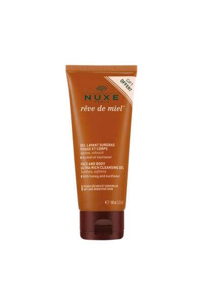 Nuxe , Reve de Miel Ultra Rich, Καθαριστικό τζελ, Για πρόσωπο, 100 ml