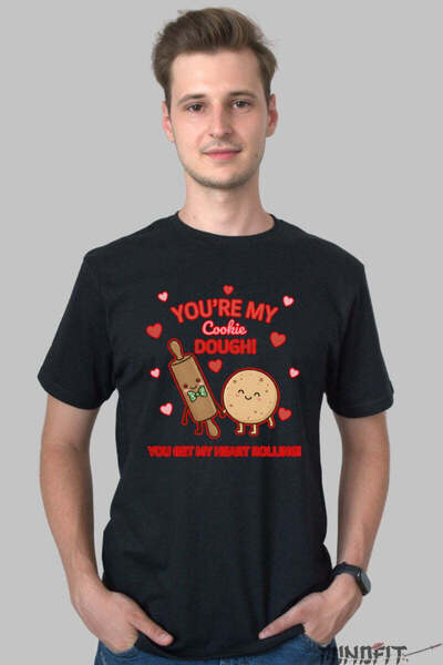 GILDAN Valentine's Day Couple T-Shirt - You Are My Cookie Dough Men's