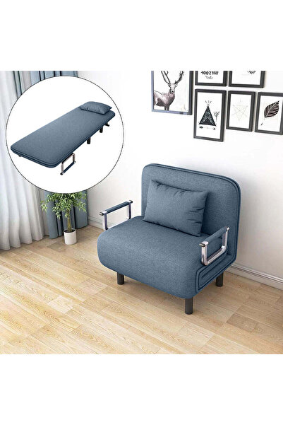 hocc Convertible Sofa Bed Lake Blue