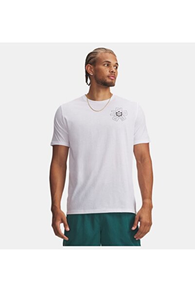 Under Armour Ανδρικό κοντομάνικο μπλουζάκι UA Radial Wordmark 6009264-100