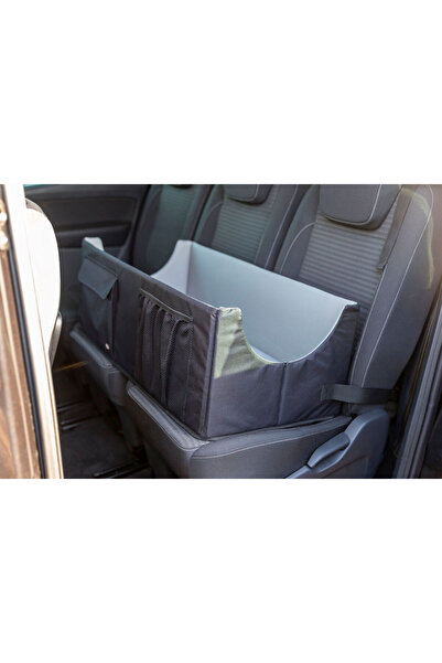 Trixie Scaun Auto Dublu, 80 x 28 x 39 cm, Negru/Gri, 13178