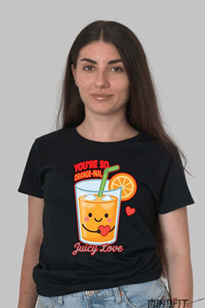 GILDAN Tricou Valentine S Day Cuplu You Re So Orange Inal Juicy Love Dama
