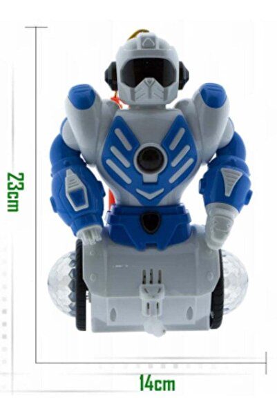 Generic Smart robot toy for kids with colorful LED lights and sound effects