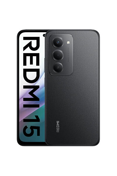 Xiaomi Redmi 15 128GB 6GB RAM Dual SIM Midnight Black