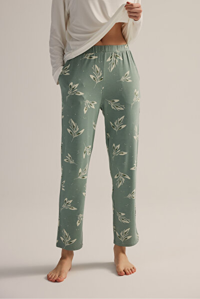 Hays Kadın Viskon Cepli Uzun Pijama Altı