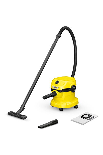 Karcher WD 2 Plus, 1000 W, 12 l, Galben