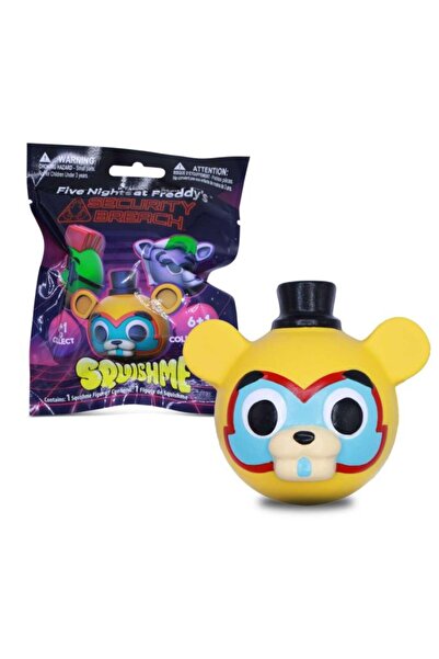 JUST TOYS سلسلة "خمس ليالٍ في فريدي: خرق أمني" من لعبة "سكويش مي" الجزء الثان...