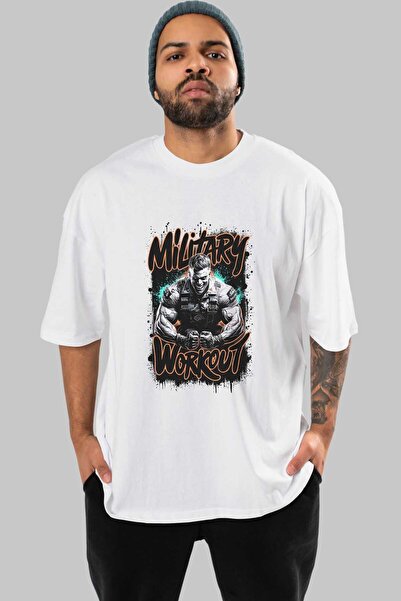 Ankhises تي شيرت GYM، الرياضة، اللياقة البدنية سلسلة 74 front مطبوع قصة فضفاض...