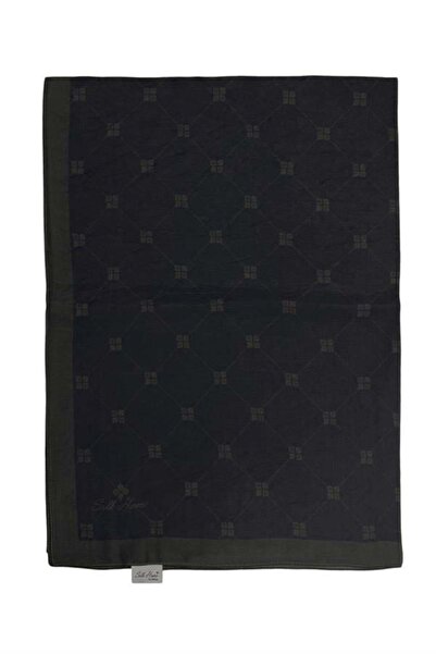 Silk Home Olinda Shawl - 49003 - Navy Blue Anthracite