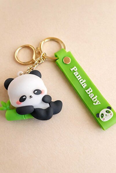 KAYLANIN DÜNYASI Cute Panda Keychain – Gift for a Friend – Birthday Gift – Wo...