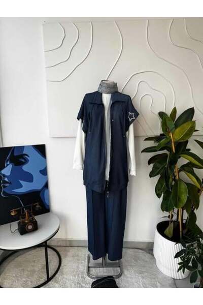 MODA DENİM ÜÇLÜ TAKIM