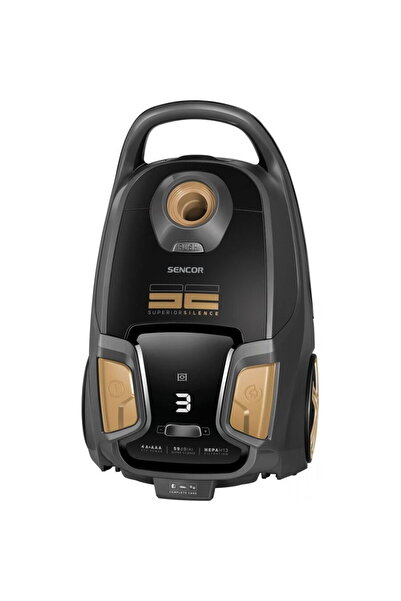 Sencor SVC 9300BK 600W, 4 l, HEPA filter, 9 m cable, Black
