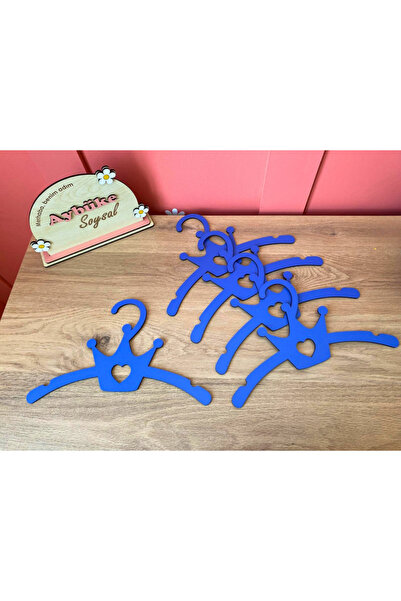 WoodenZoo Wooden Heart Themed Mdf Children's and Baby Hanger, Hanger Baby Han...