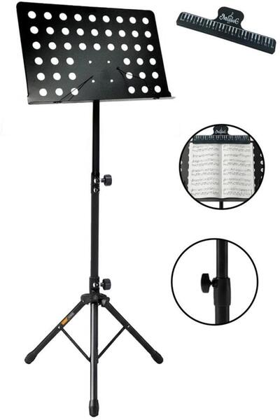 Lastvoice NT-108 Şef Tipi Büyük Boy Kaliteli Nota Sehpası Standı Seti