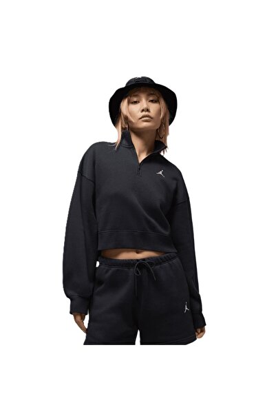 Nike Bluza cu fermoar W J BRK FLC QZ TOP