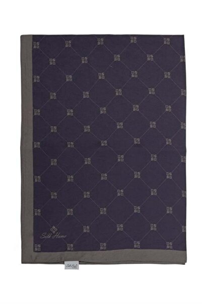 Silk Home Olinda Shawl - 49003 - Purple Navy Green