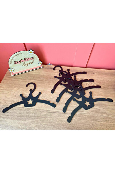 WoodenZoo Wooden Star Themed Mdf Children's and Baby Hanger, Hanger Baby Hang...