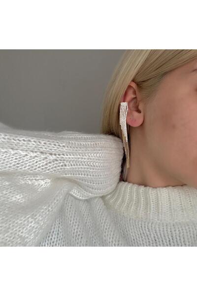 Alice İsstanbul Gold Stone Dangle Earcuff