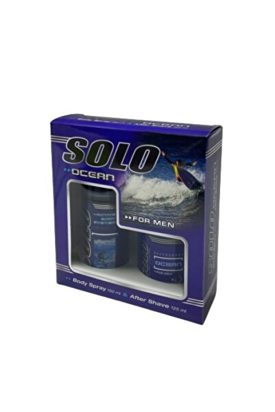 Solo Box men Ocean, After Shave 125ml, Deodorant 150ml
