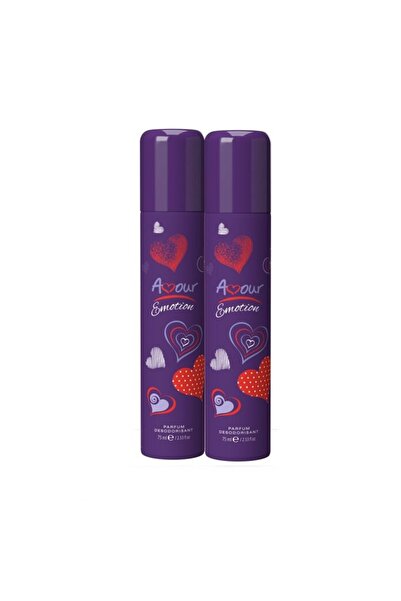 Amour Set 2x Emotion parfum deodorant dama 75 ml