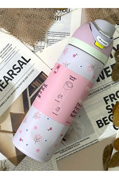 owala (24OZ) Insulated Stainless Steel Water Bottle With Straw