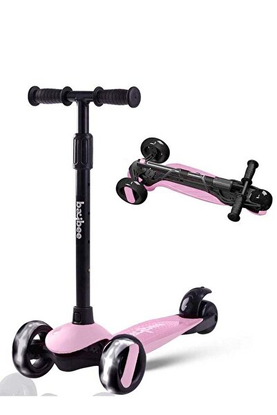 BAYBEE Alpha Kick Scooter for Kids, Smart 3 Wheel Kids Scooter with 4 Height ...