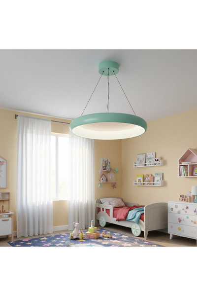 Vonalight Desıng Project 3 Işıklı, Çocuk Odası, Sarkıt Avize, Çember Led, Mod...