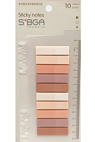 GÜMRÜK MARKET Şeffaf Renkli Postit Post-it Post It. Kitap Ayracı Ayraç Postit...