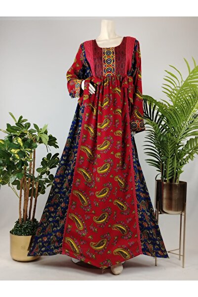 ASIAN Jumana women's jalabiya with a modern heritage design – artistic patter...