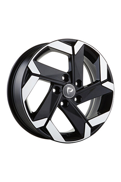 LJAPPLIED LJA-G393-01 7.5x17" 4x100 ET35 67.1 Black Lip Polished 17 İnç Jant ...