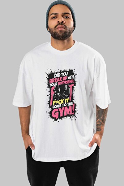 Ankhises GYM, Sport, Fitness Seria 9 față cu imprimeu supradimensionat tricou...