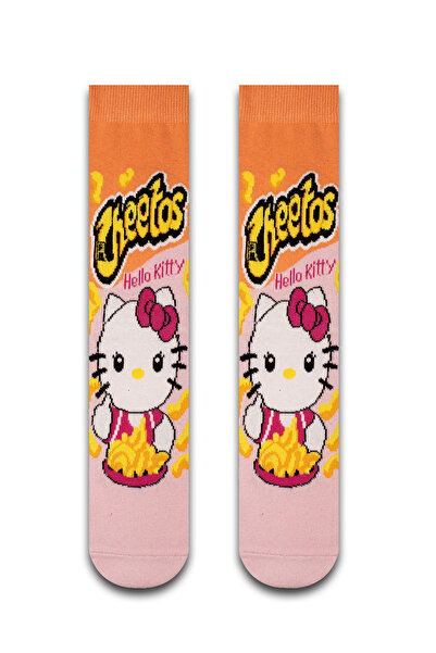 Neşeli Çoraplar Hello Kıtty Renkli Unisex Çorap