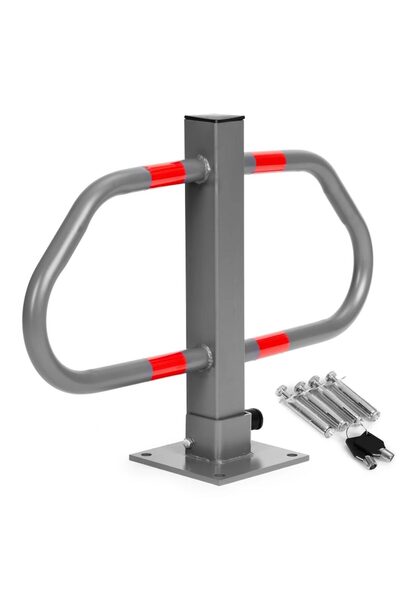 ideal STORE Blocator parcare pliabil idealSTORE cu cheie si benzi reflectoriz...