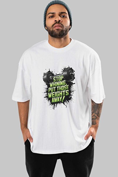 Ankhises تي شيرت GYM، الرياضة، سلسلة اللياقة البدنية 63 front مطبوع قصة فضفاض...