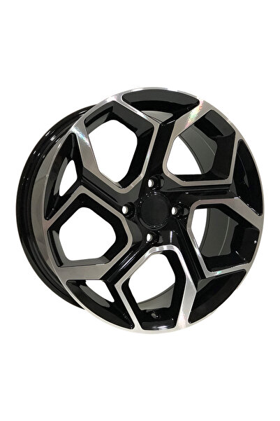 LJAPPLIED LJA-ADY1007-04 7.5x17" 5x108 ET40 67.1 Black Machined 17 İnç Jant T...