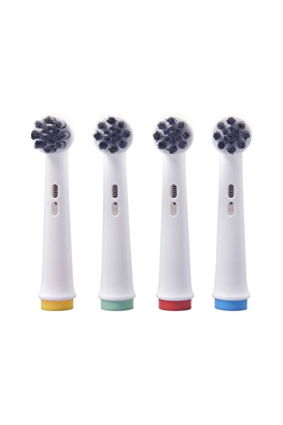 OEM Set de 16 rezerve pentru periuța de dinți electrică compatibilă cu Oral-B, cărbune