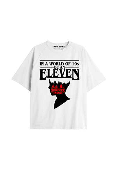 Gries Stranger Things Eleven Oversized Unisex T-Shirt Black