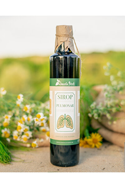 Remediu Verde PULMONAR Syrup from 10 plants - 500 ml