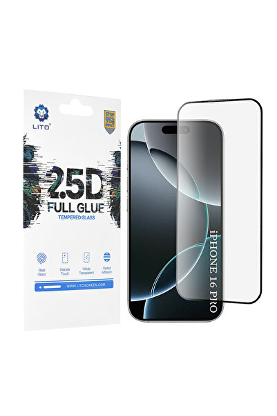 Lito Folie sticla iPhone 17 2.5D Full Glue, negru