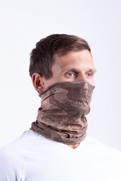 OIL COMPANY Unisex Anti-Sweat Multifunctional Skull Patterned Microfiber Neck...