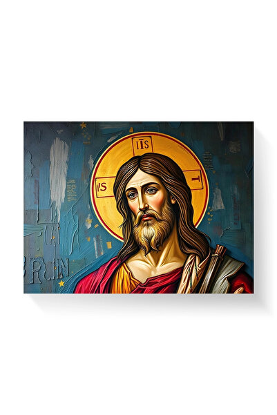 Printees Icoană - Isus Hristos - Canvas pe șasiu